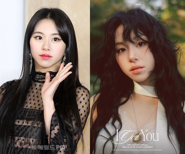 TWICE member Chaeyoung is the clearest evidence that not everyone suits heavy makeup. In fact, red makeup looks during TWICE’s debut has greatly reduced Chaeyoung’s beauty, which is now perfectly complemented by nude peach tones.
