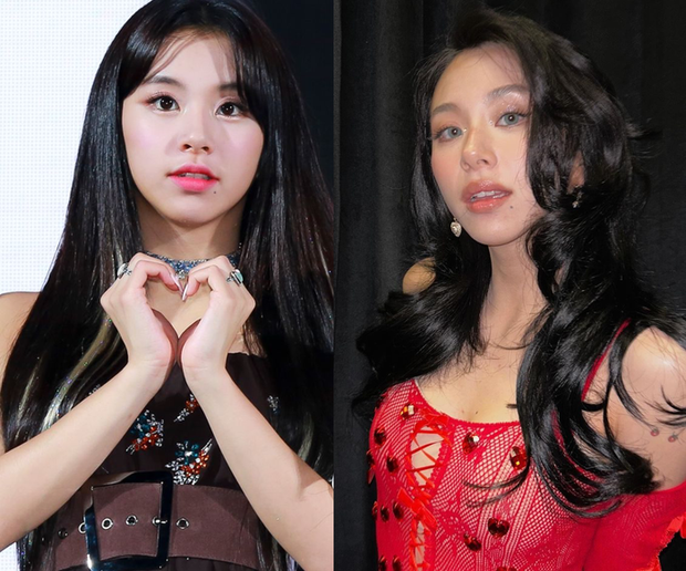 Immediately, discussions about Chaeyoung's makeup layout erupted on various forums. Most opinions agree that Chaeyoung's facial features remain the same, but since switching to muted and peach-tone makeup, the female idol seems to have reached the peak of her beauty.