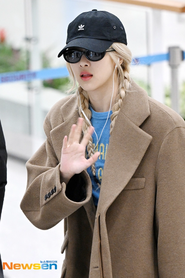 rose blackpink-airport