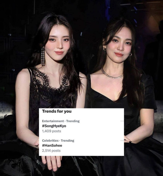 Song Hye-kyo suddenly went viral amidst the buzz about Han So-hee