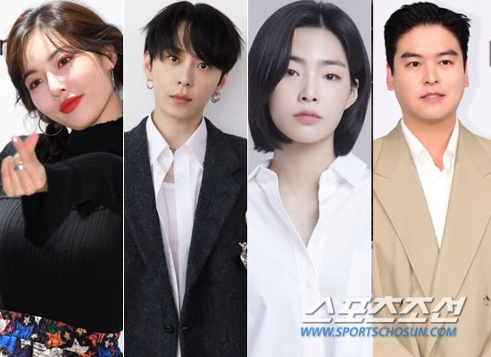 Hyuna And Yong Jun-hyung, Lee Chang-woo And Cho Hye-won