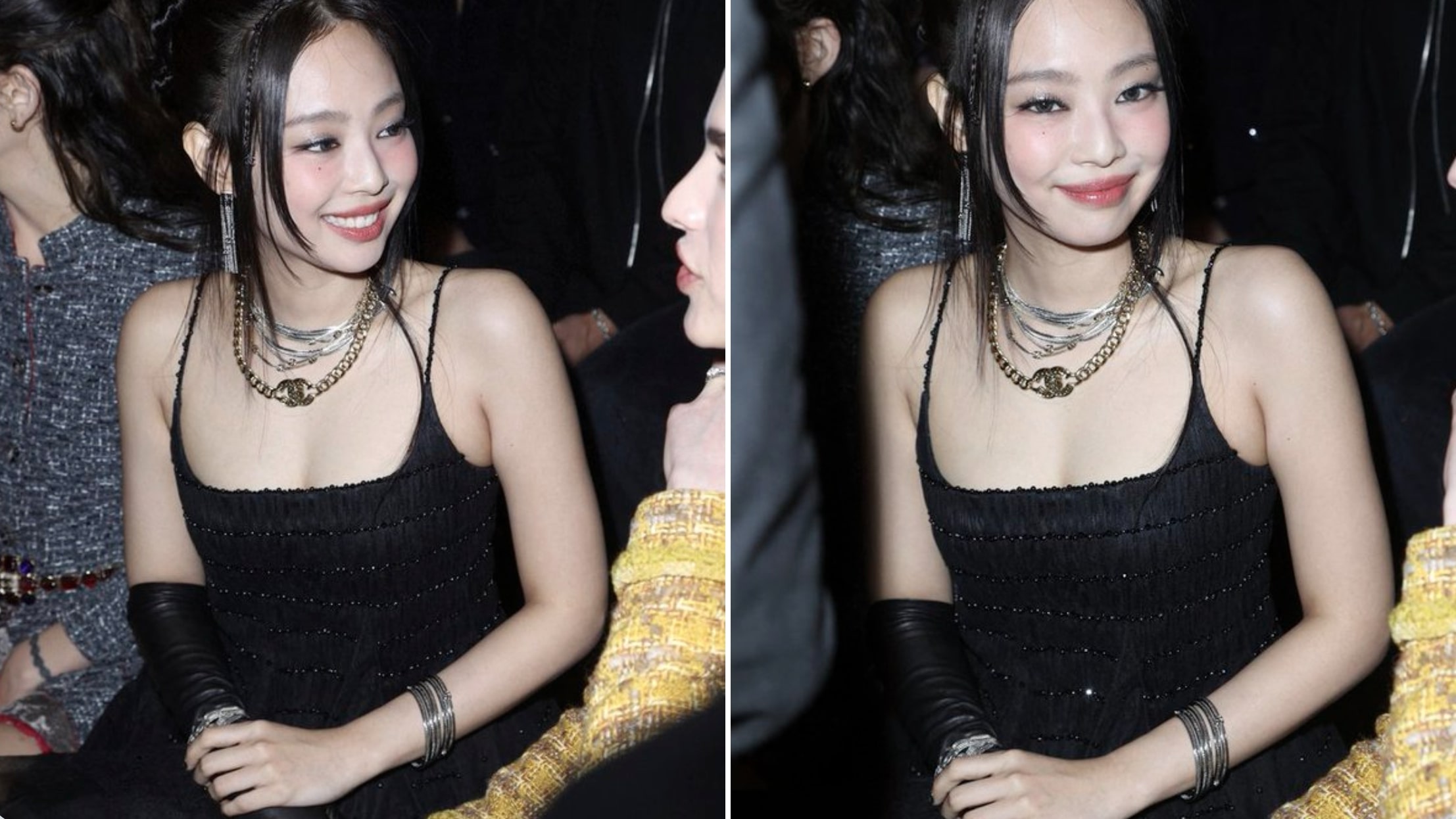 BLACKPINK Jennie Chanel Fashion Show in Paris