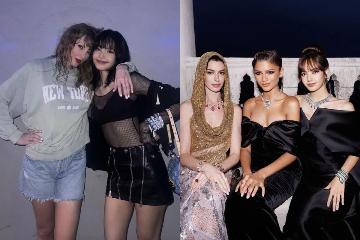 lisa blackpink-taylor swift-zendaya-Anne Hathaway thumbnail