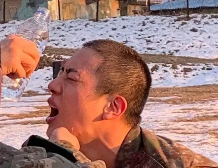 bts jin military