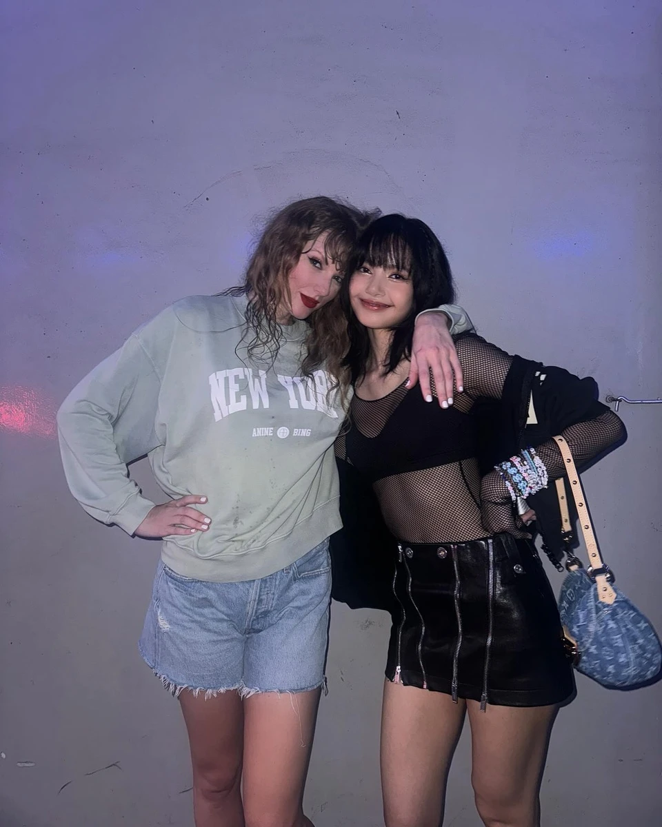 lisa blackpink-taylor swift