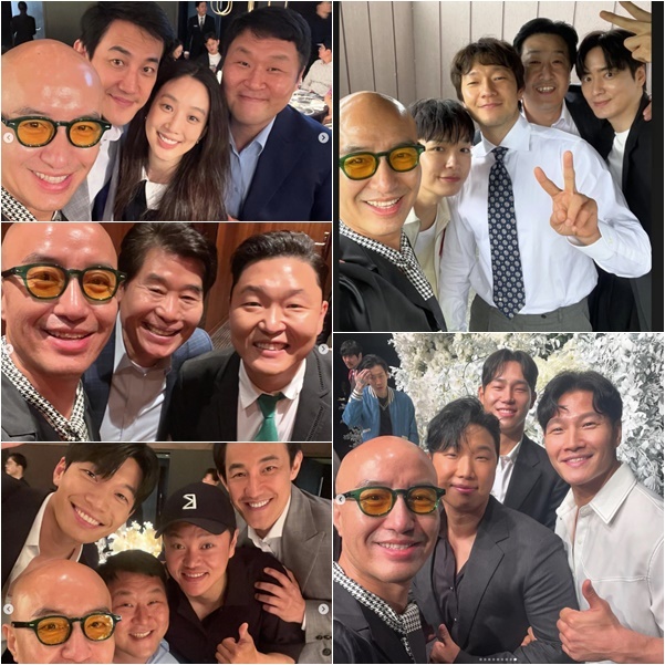 ma dong seok-ye jeong hwa-Hong Seok-cheon BoA, Rain, Ji Sung, Son Seok-gu