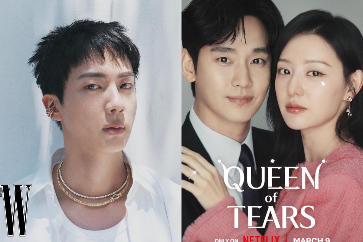 bts jin queen of tears thumbnail