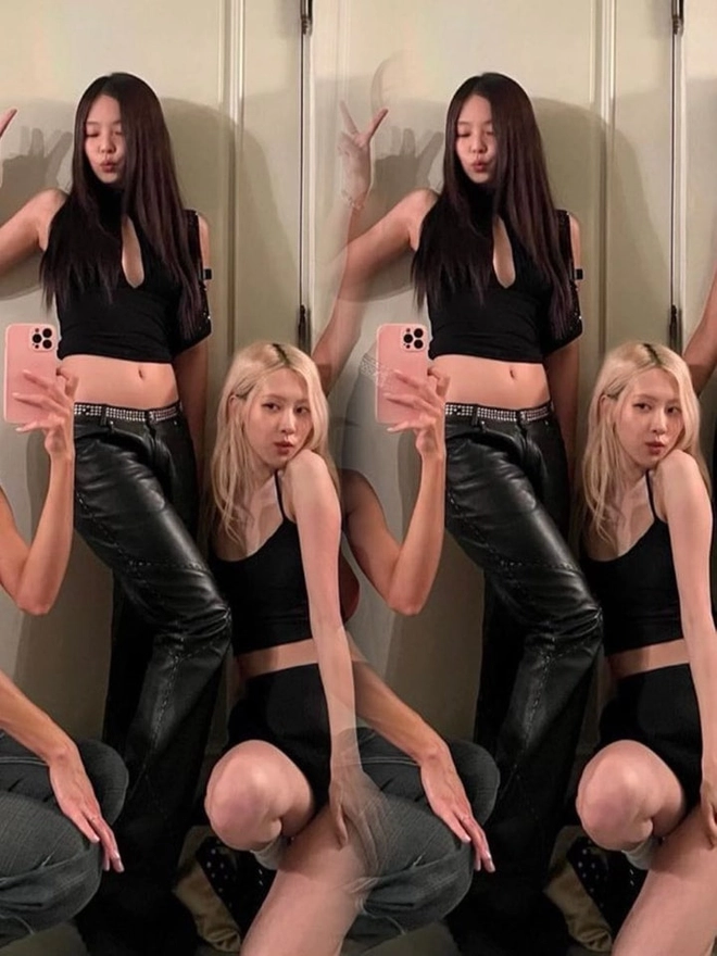 Jennie and Rosé 