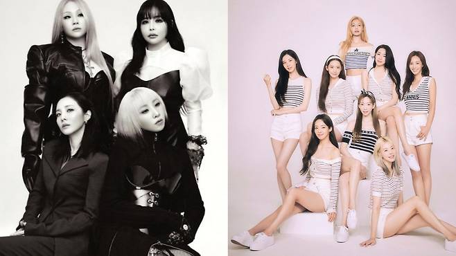 2ne1 snsd