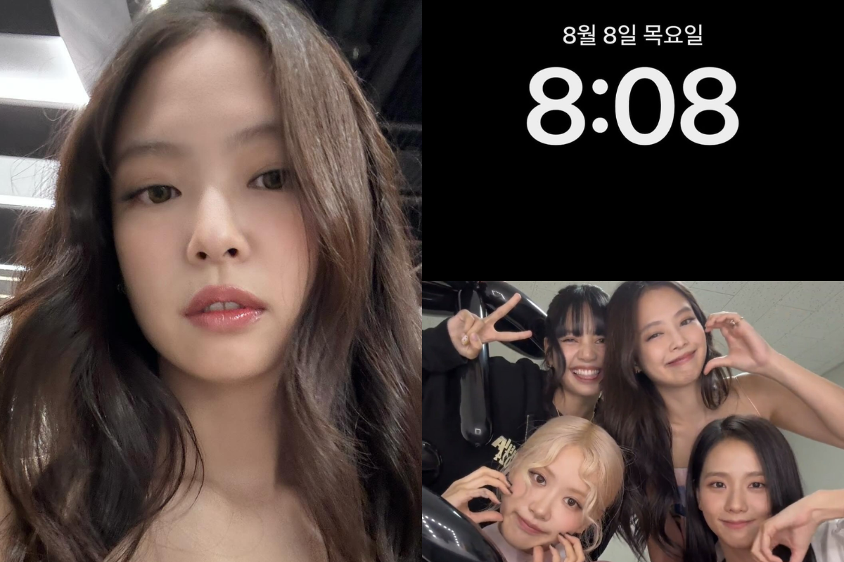 jennie blackpink ig-8th anniversary thumbnail