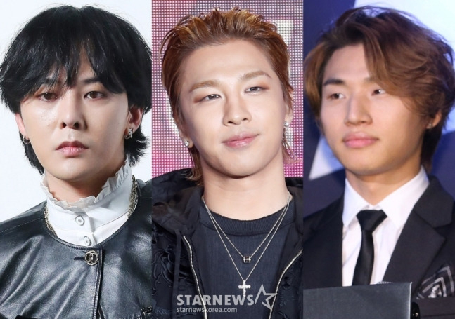 G-Dragon, Taeyang, Daesung 