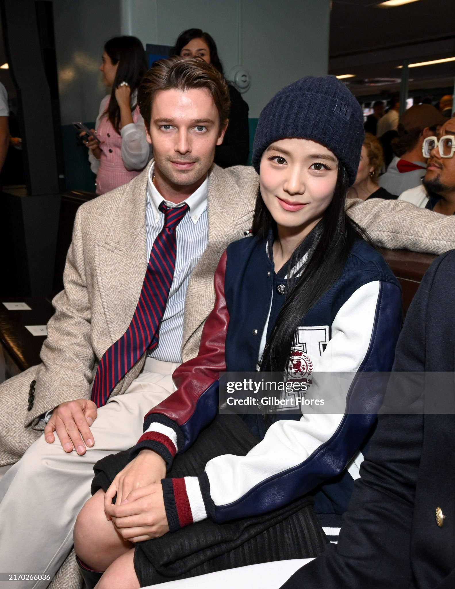 jisoo blackpink-nyfw-Patrick Schwarzenegger  