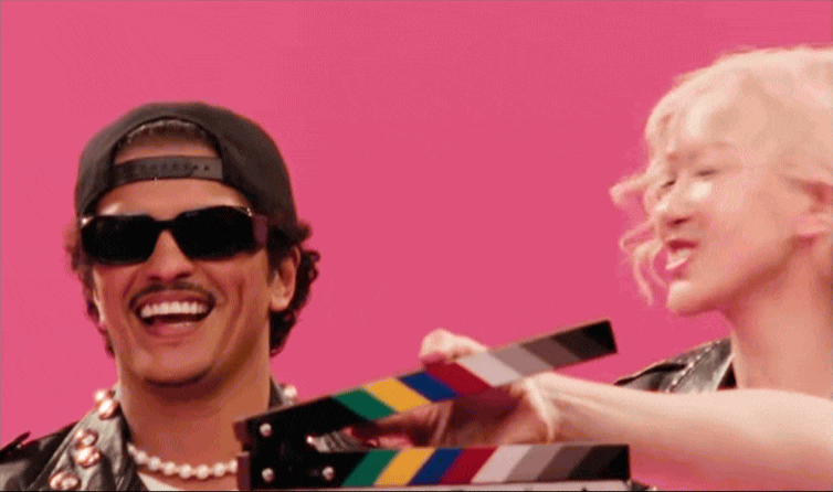 Bruno Mars Rosé blackpink