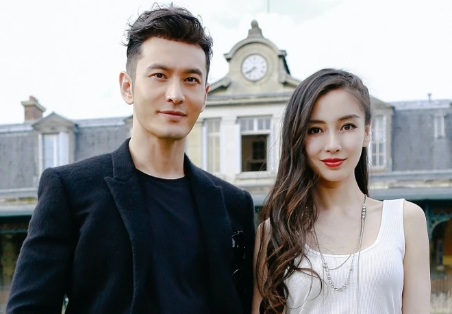 Huang Xiaoming angela baby