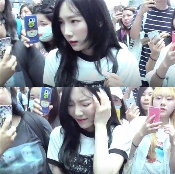 taeyeon airport jakarta 