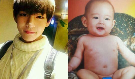 A celebrity who has been handsome (and still is) ever since he was still a baby