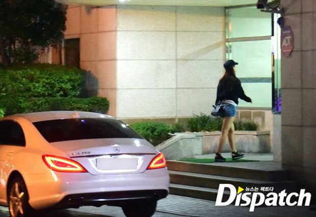 park shinhye Dispatch caught Park Shin Hye being picked up by Lee Jong Suk several times
