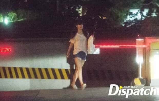 park shinhye Dispatch caught Park Shin Hye being picked up by Lee Jong Suk several times