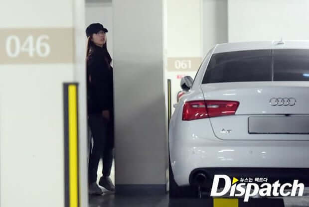 park shinhye When it was time to leave the house, the couple never went together at the same time