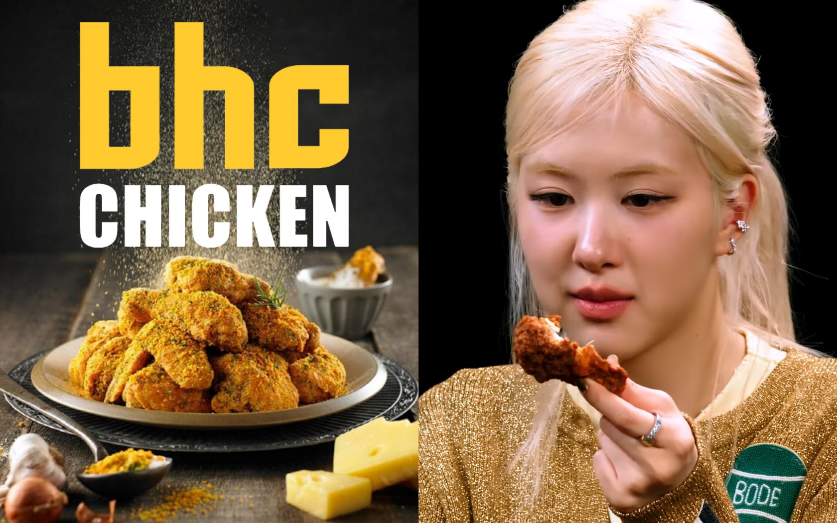 bburinkle chicken rose blackpink
