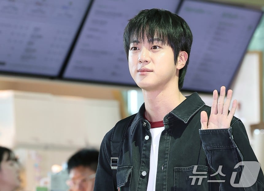 bts jin milan