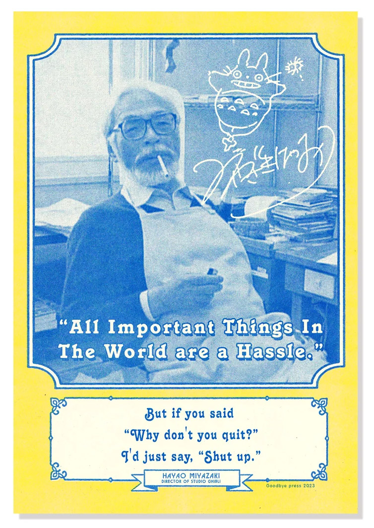 Studio Ghibli's Founder Miyazaki Hayao