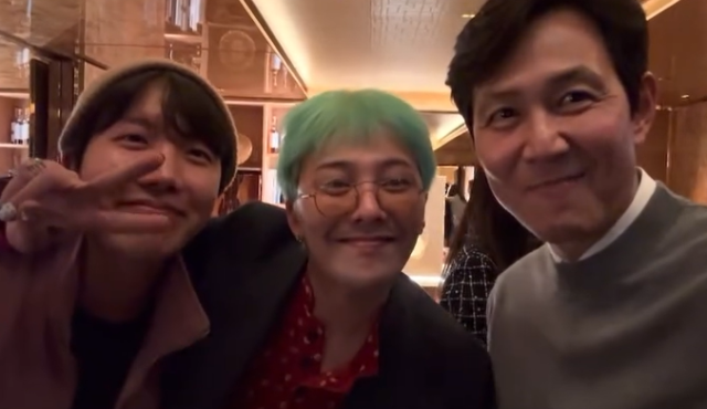 BTS’s J-Hope and G-Dragon Lee Jung-jae