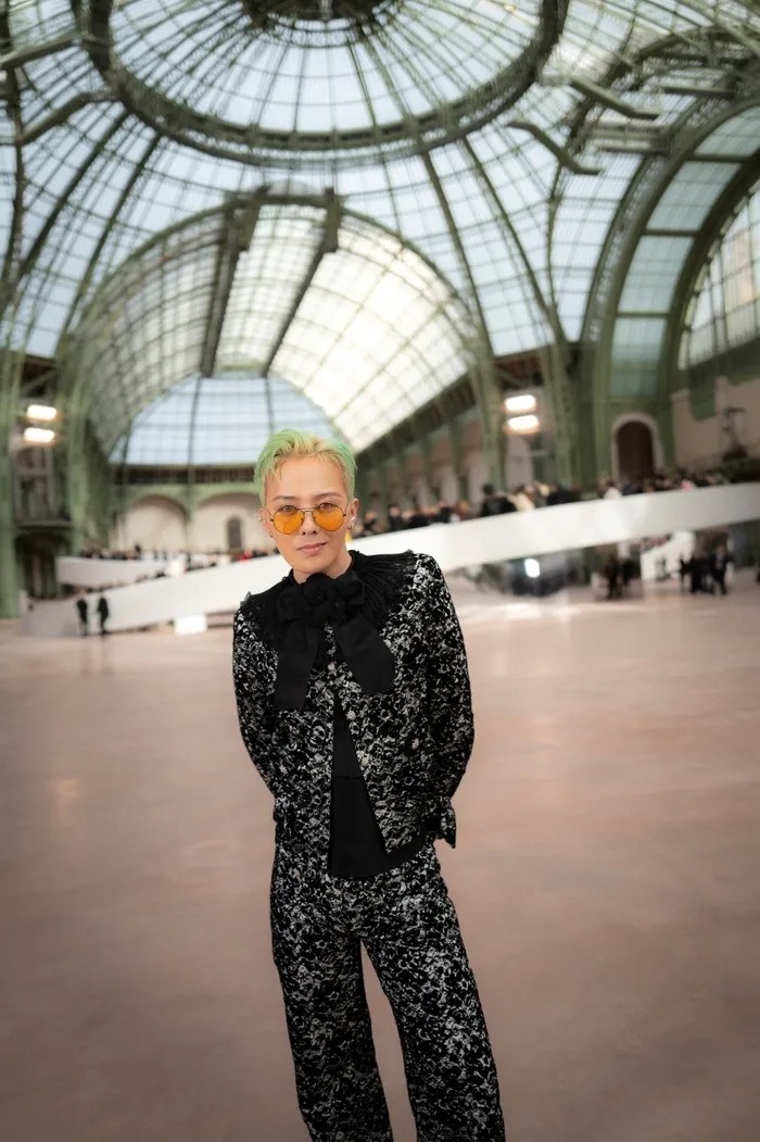 G-Dragon Attend Chanel Event At Paris Fashion Show
