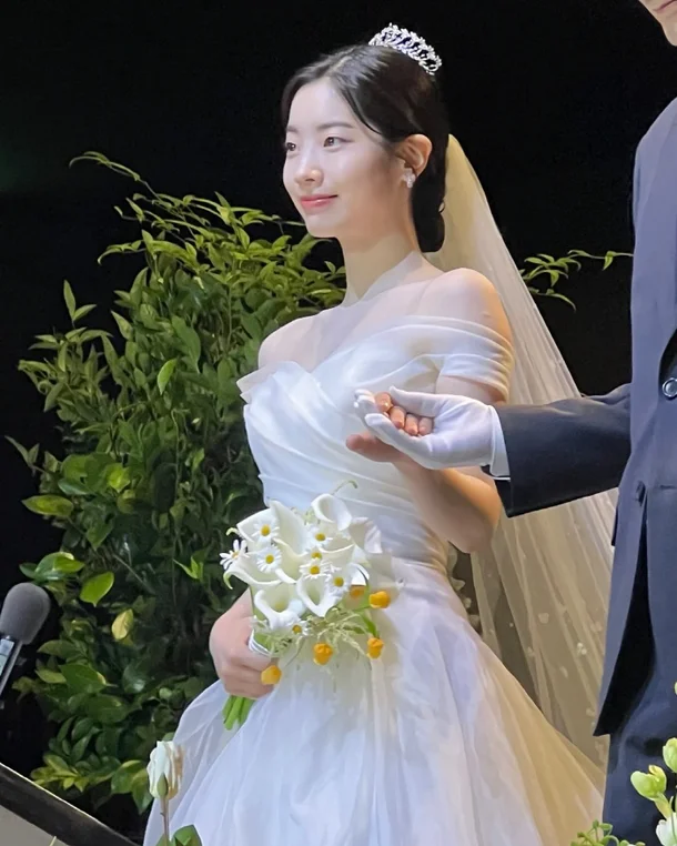 twice Dahyun Unveils Wedding Photo