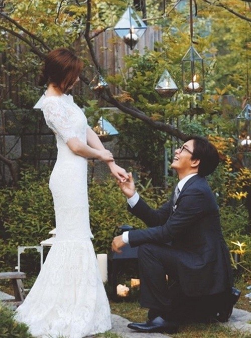 Bae Yong-joon and Park Soo-jin