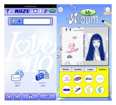 riize newjeans