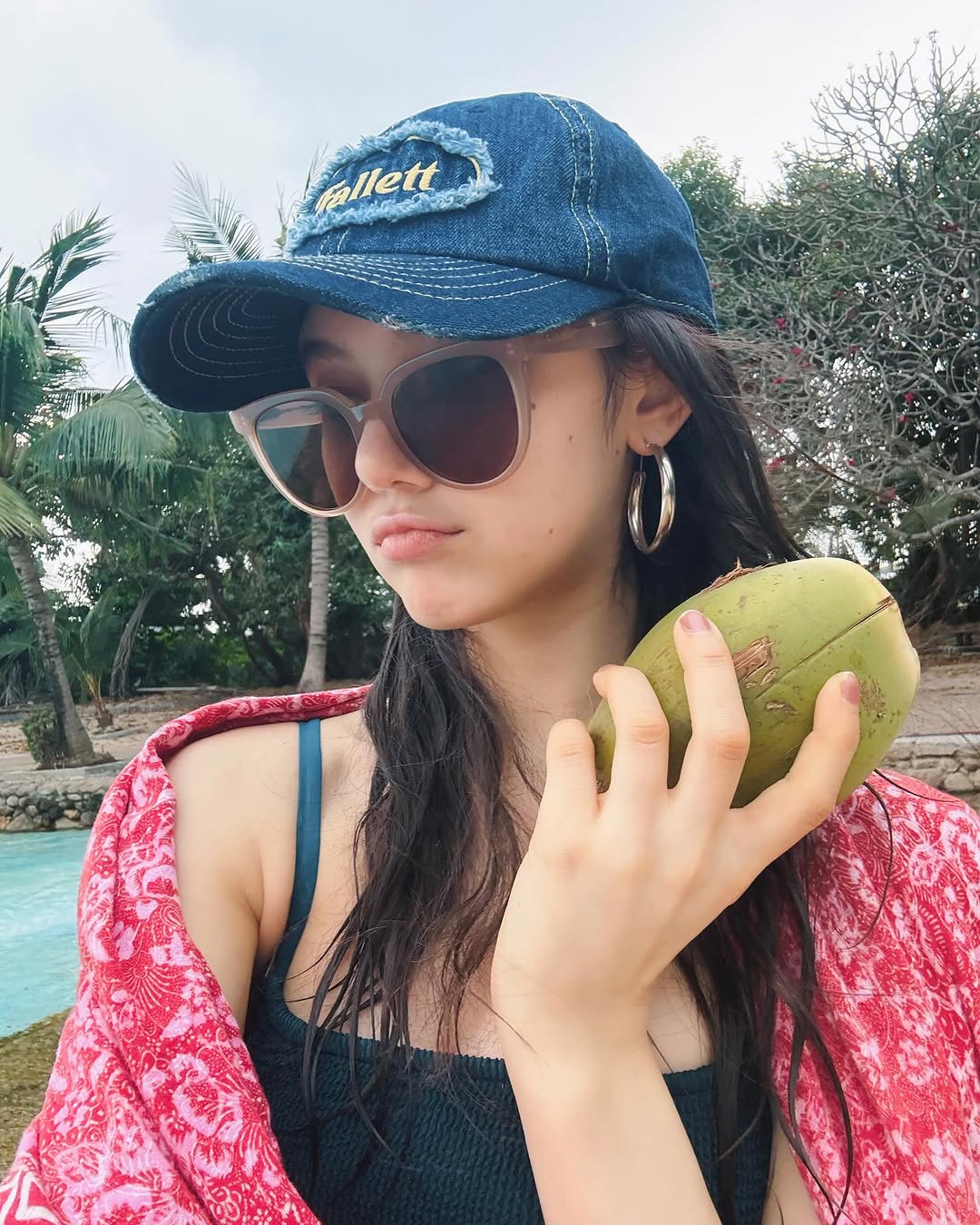 Danielle Flaunts Bold Bikini