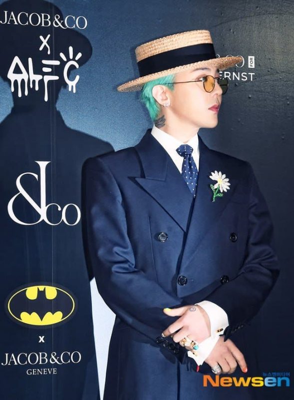 G-Dragon Jacob & Co photoshoot 
