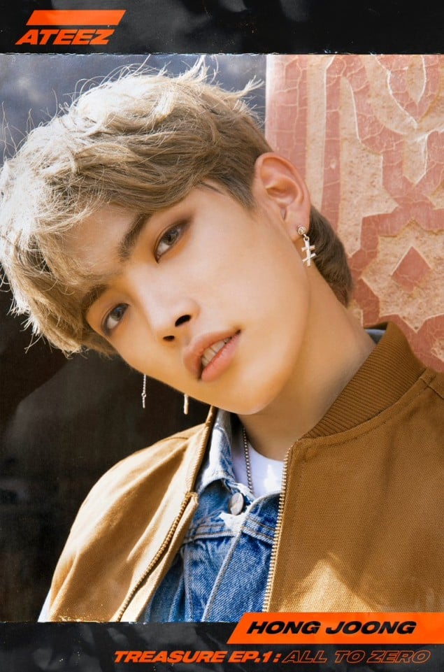 ateez Hongjoong debuted