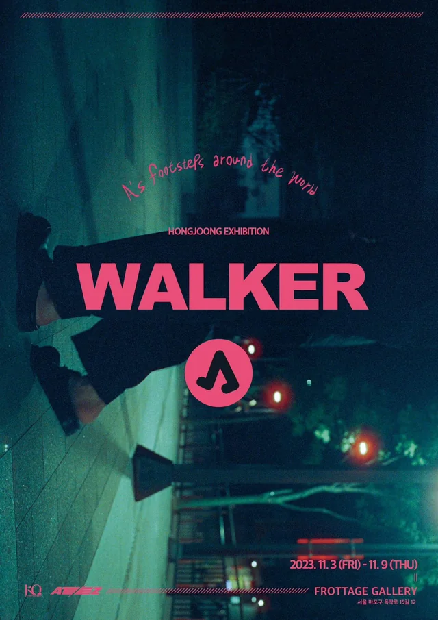 hongjoong photo exhibition Walker A