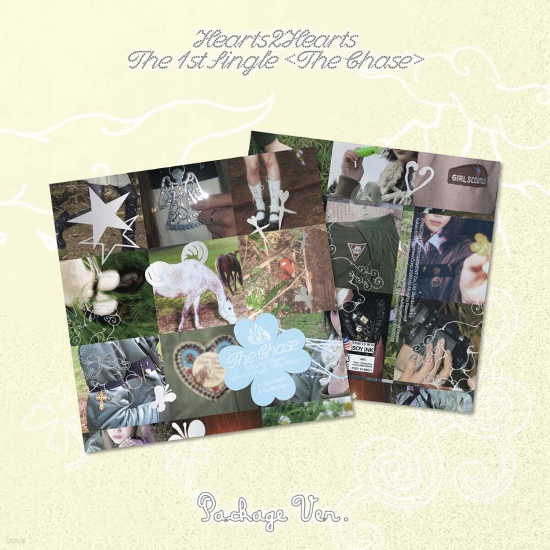 hearts2hearts 1st single the chase package ver