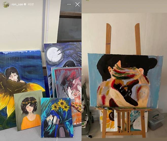 artwwork kim sae ron 