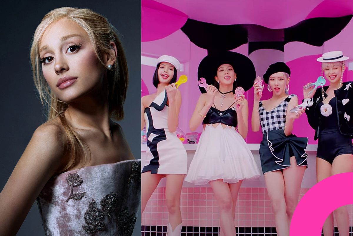 ariana grande lost demo resurfaces ice cream blackpink