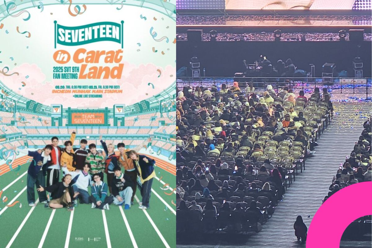 SEVENTEEN Empty Seats at Fanmeeting