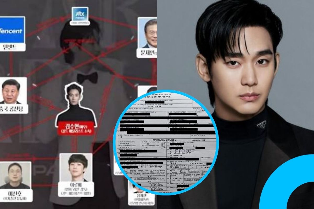 Political Gang Conspiracy Theory Kim Soo Hyun Kim sae ron marriage certificate
