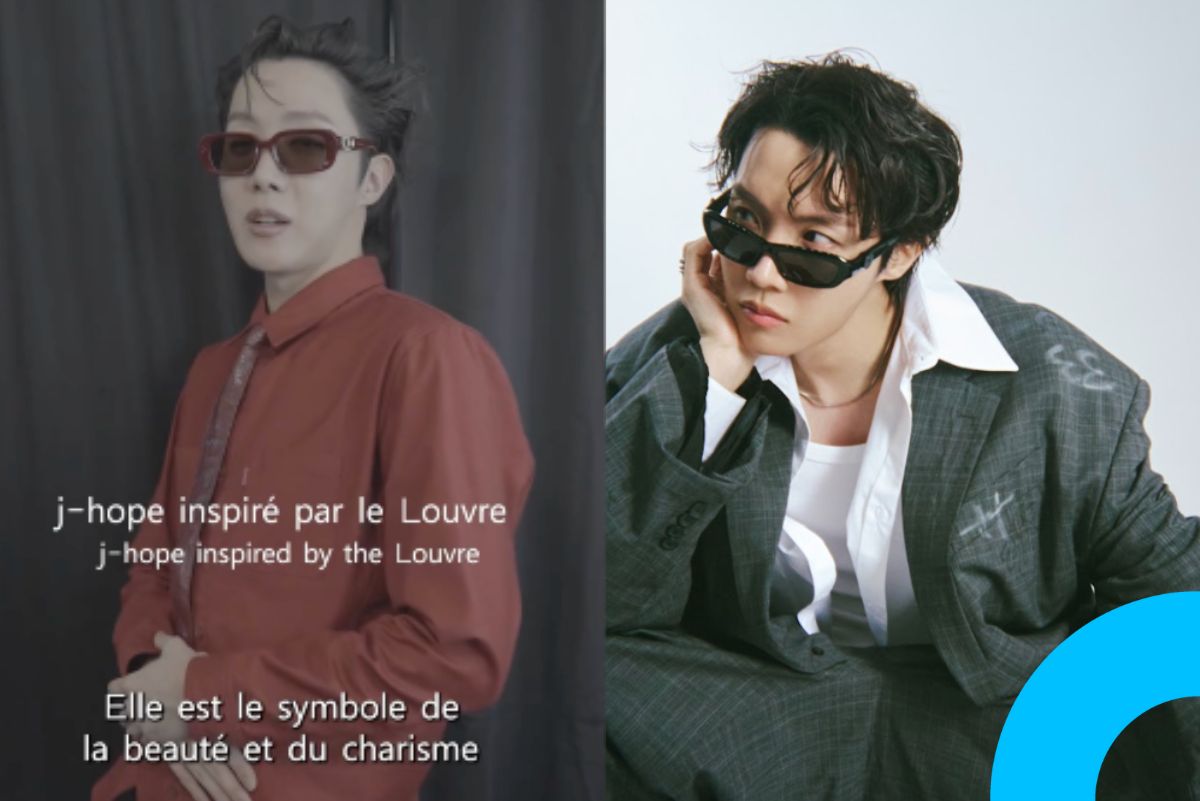 J-Hope Makes Surprise Appearance on Louvre Museum