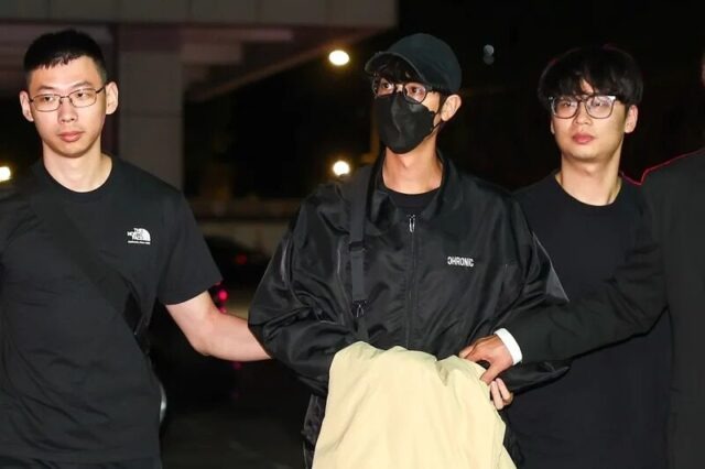 taiwan celebrity investigation 2025arrest-escorted-facemask-glasses.