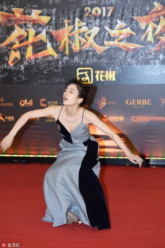zhao yingzi cannes 2025 scandalwoman-dress-red-carpet-performance.