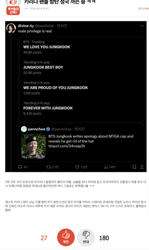 BTS jungkook pann 