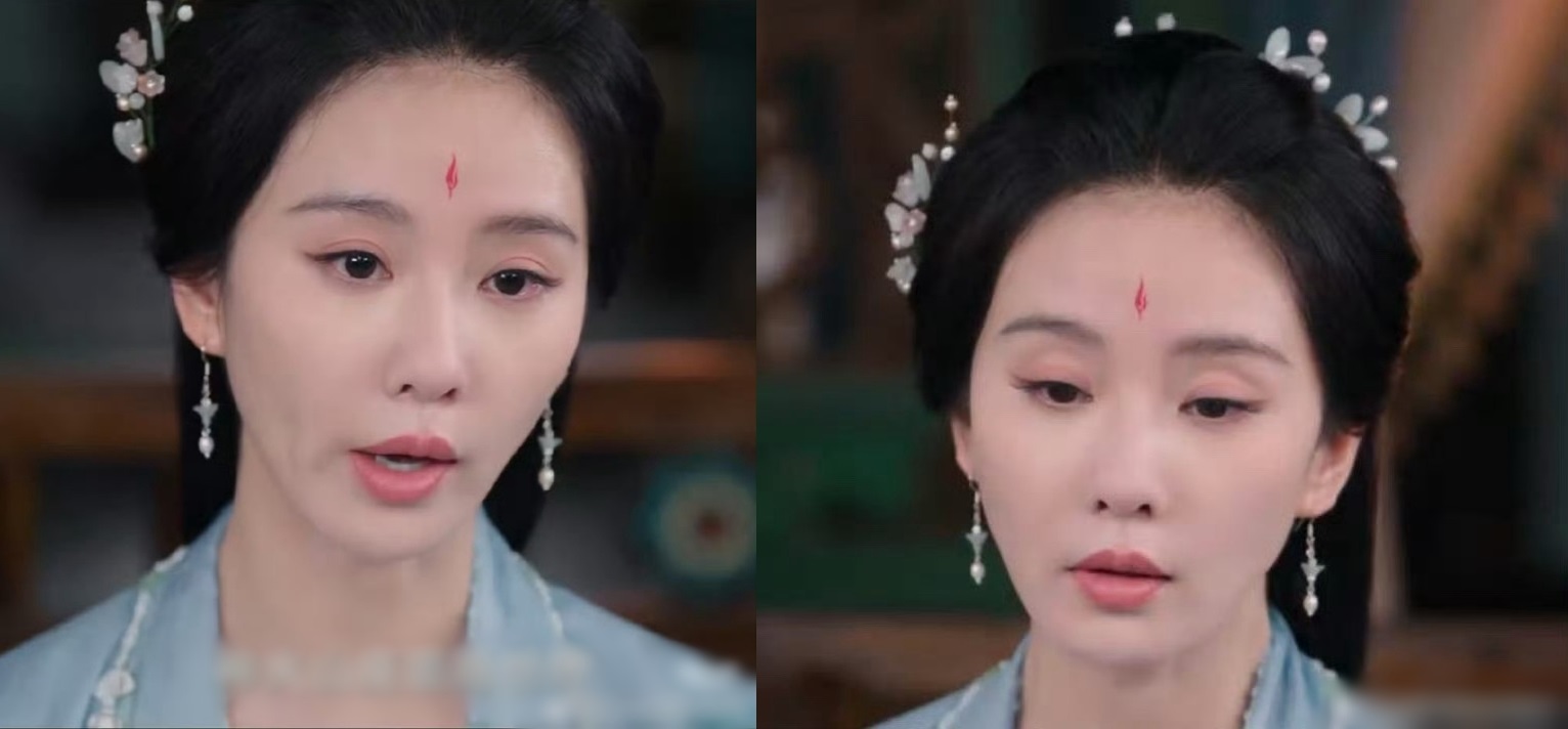 liu shishi 2025 drama flopwoman-jewelry-hair-makeup.