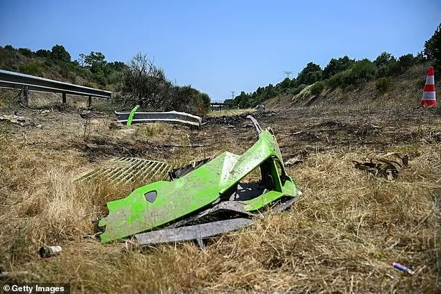 Diogo Jota fatal accident investigationwreckage-green-crash-highway