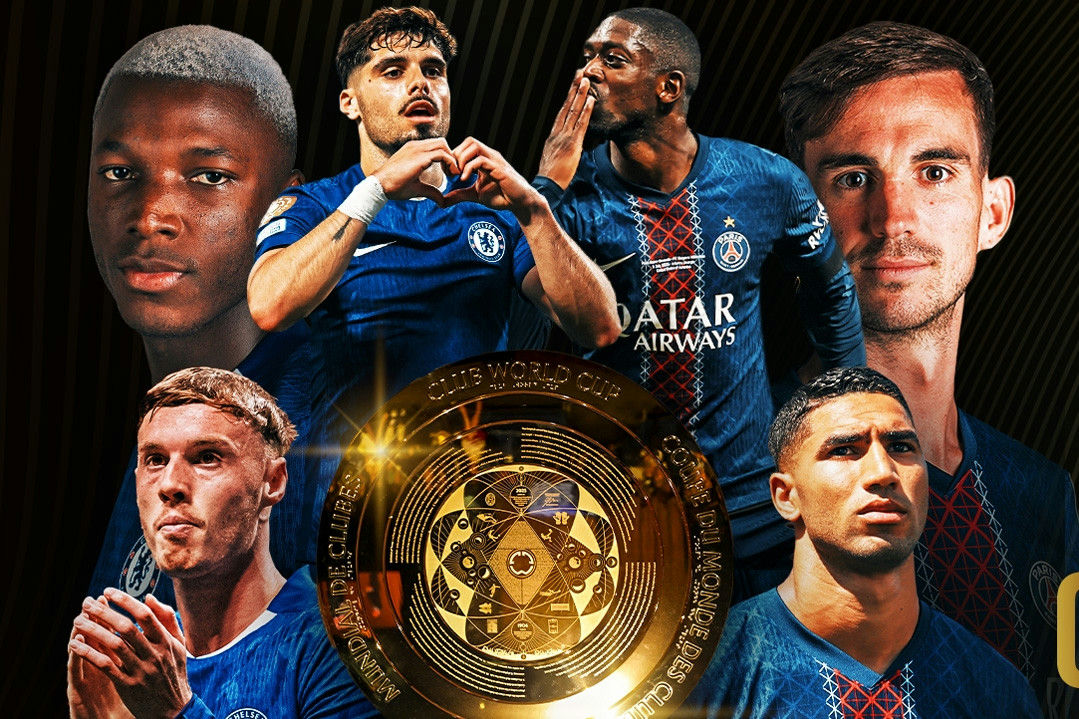 PSG Club World Cup final 2025 soccer' 'players' 'trophy' '' 'helsea' '' '' '' '.