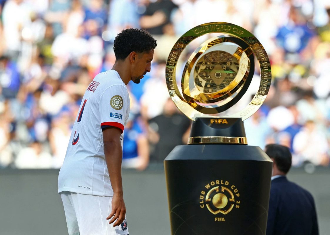 PSG exhausted Club World Cup finalsoccer' 'player' 'trophy' '' '' '' '' '' 'club.