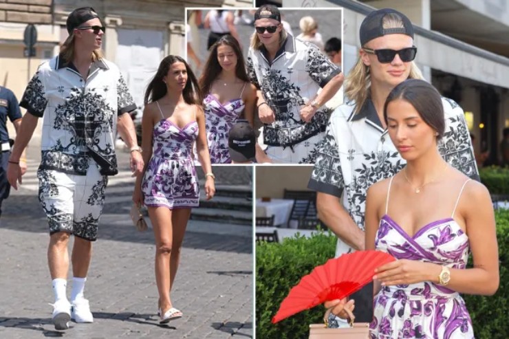 Haaland Rome fashion appearance Thumbnail