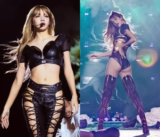 Lisa LA concert outfit